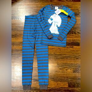 Hanna Yeti Stripped Organic Cotton pjs 140 10